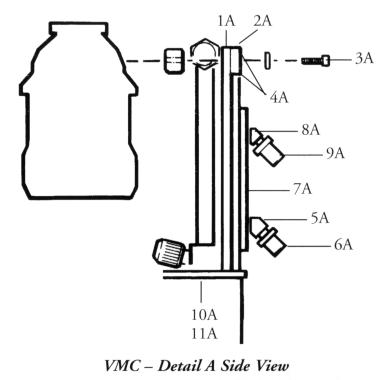 VMC Small Animal Anesthesia Machine Service Parts